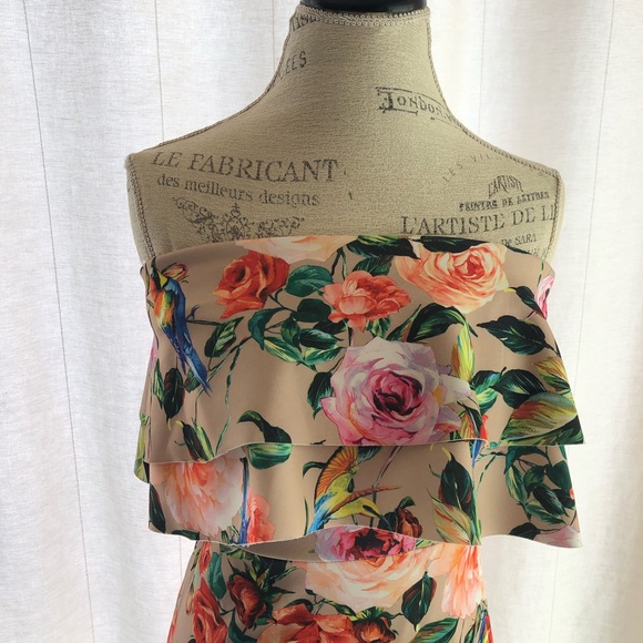 Alexia Admor Floral Off the Shoulder Mini Dress 2 - Picture 7 of 14